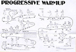 Progressive Warm-up Chart
