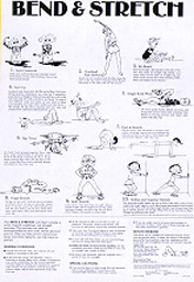 Bend & Stretch Chart Set 1